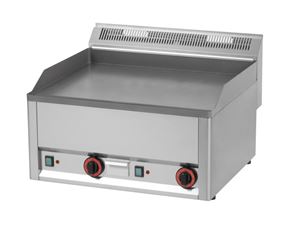 Picture of Elektro Griddleplatte, glatt, 660x600x290 mm, aus Edelstahl,