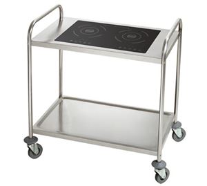 Immagine di Transportwagen mit Induktionskochfeld,855xx535x930mm,