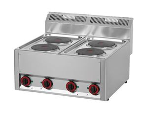 Picture of Elektro Kochfeld, 660x600x290 mm, 4 Kochplatten,