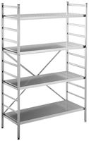 Bild von Regal, 1025x500x1830mm, Aluminium