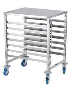 Bild von Transportwagen für 7 Tabletts kein GN Maß, 470x620915mm,