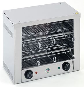 Bild von Toaster, 480x250x360 mm, mit 2 x 3 Toast-Halterungen,