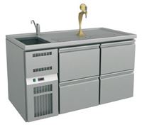 Picture of Ausschanktheke 1565x700x900 mm, Umluftkühlung, 500 W,
