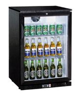 Picture of Flaschenkühler, 138 Liter, 600x520x900mm, Glastür, SCHWARZ