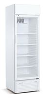 Bild von Kühlschrank weiß mit Glastür, 600x590x1900mm, 310 Liter,