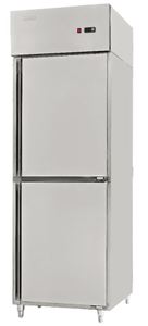 Picture of Kühlschrank, Edelstahl, 600x740x1950mm, Umluftk., 6 Böden,