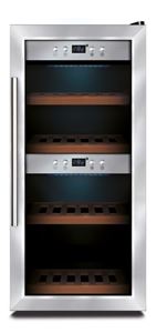 Bild von Weinkühlschrank für 24 Flaschen, 395x455x825mm , 80 W, 230 V