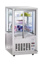 Bild von Kalte Theke, 675x695x1200mm, aus Edelstahl, 2 Ablagen,