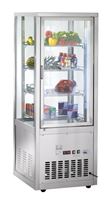 Bild von Kalte Theke, 675x695x1800mm, aus Edelstahl, 2 Ablagen,