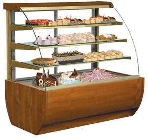 Изображение Kuchentheke 665x865x1360mm, Gehäuse aus Holz,