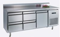 Bild von Kühltisch mit Aufkantung 1800x600x900mm