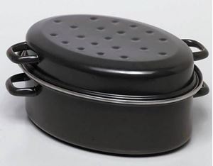 Bild von Gansbräter GourmetGANSBRAETER 34CM SW.EMAILL    GBCS34