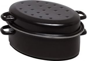 Bild von Gansbräter GourmetGANSBRAETER 42CM SW.EMAILL    GBCS42