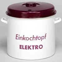 Bild von EinkochtopfEINKOCHER EMAILL E MIT DECKEL   ER35P