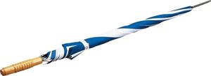Obrazek Stockschirm "Bicolor", weiß/blau