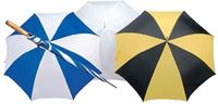 Obrazek Stockschirm "Bicolor", weiß/grün
