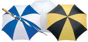 Obrazek Stockschirm "Bicolor", weiß/grün