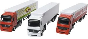 Bild von Container-Truck "Actros", weiss/rot