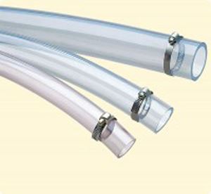 Изображение PVC-SCHLAUCH 11/4 Zoll 6 m glasklar mit Klemme Alko