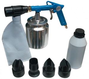 Εικόνα της Sandstrahlpistolen-Set mit Rückgewinnung Güde Gd_40046