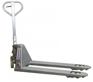 Bild von Galvanisch vollverzinkter Gabelhubwagen Hanselifter