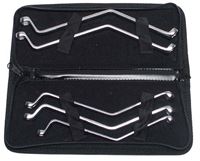 Bild von Bremsentlüfterschlüssel-Satz 7-11 mm, N-Form, 5-tlg.