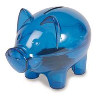Bild von Sparschwein "Piggy XL", blau