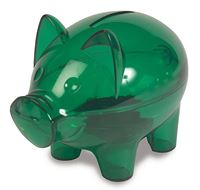 Bild von Sparschwein "Piggy XL", grün
