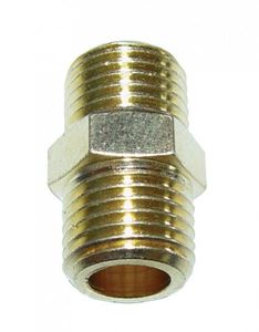 Bild von DOPPELNIPPEL 1/4 AG x 1/4AG LOSE , Güde