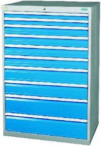 Bild von Schubladenschrank Typ 713/10 mit Einteilung Bedrunka + Hirth