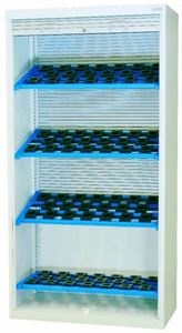 Bild von CNC-Lager, Hochschrank, Kunststoff-Rolladen Bedrunka + Hirth