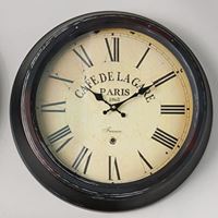Obrazek Wanduhr Cafe de la Gare WANDUHR    47CM METALL        943471