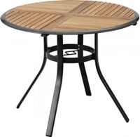 Obrazek Tisch, 70 x 70 cm, mit Glasplatte, H: 70 cmALU-TISCH 70X70 CM JUIST       55942
