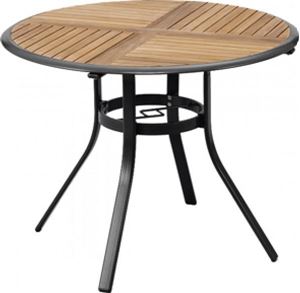 Obrazek Tisch, 70 x 70 cm, mit Glasplatte, H: 70 cmALU-TISCH 70X70 CM JUIST       55942