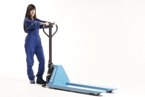 Εικόνα της Scherenhubwagen 1 t PU/ PU Single