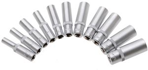 Obrazek Steckschlüsseleinsatz-Set 1/4, in ZOLL, tief, 11-tlg.