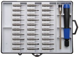 Bild von Feinmechaniker-Bitsatz, 33-tlg.