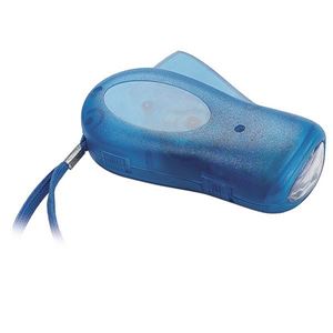 Imagen de Dynamo LED-Leuchte "Crank", blau