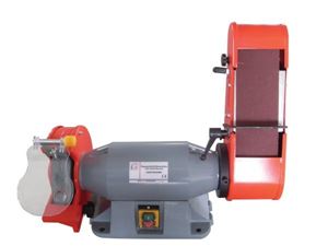 Bild von Doppelschleifmaschine mit Schleifband DSM100200B Holzmann