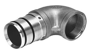 Bild von Bogen 90Ḟ - einseitig offen - 50