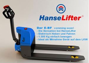 Bild von Elektrohubwagen E-BF Hanselifter