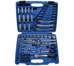 Obrazek Steckschlüsselsatz 1/4 + 3/8, in ZOLL, 92-tlg.