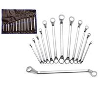 Bild von Doppelringschlüssel-Set, 75ø gekrpft, 6-32 mm, 12-tlg.