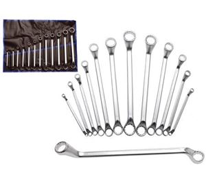 Bild von Doppelringschlüssel-Set, 75ø gekrpft, 6-32 mm, 12-tlg.