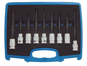 Afbeelding van Spezial-Biteinsatz-Set 1/2 für Zylinderkopfschrauben, 9-tlg.