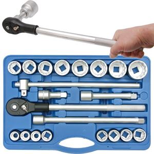 Obrazek Steckschlüsselsatz 3/4, in Zoll, 21-tlg.