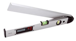 Bild von Digitaler LCD Winkelmesser mit Wasserwaage, 450 mm
