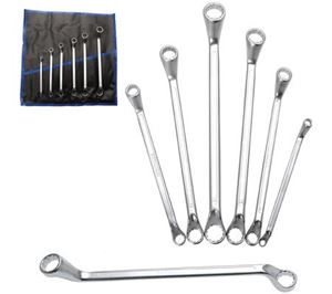 Bild von Doppelringschlüssel-Set, 75Ḟ gekröpft