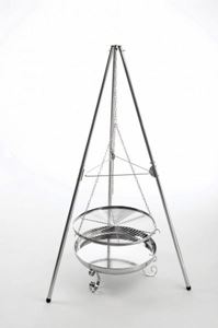 Bild von Dreibeingrill SCHWENKGRILL - EDELSTAHL