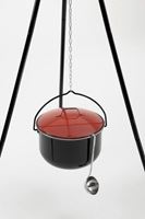 Bild von EMAILLIERTER TOPF UND DECKEL